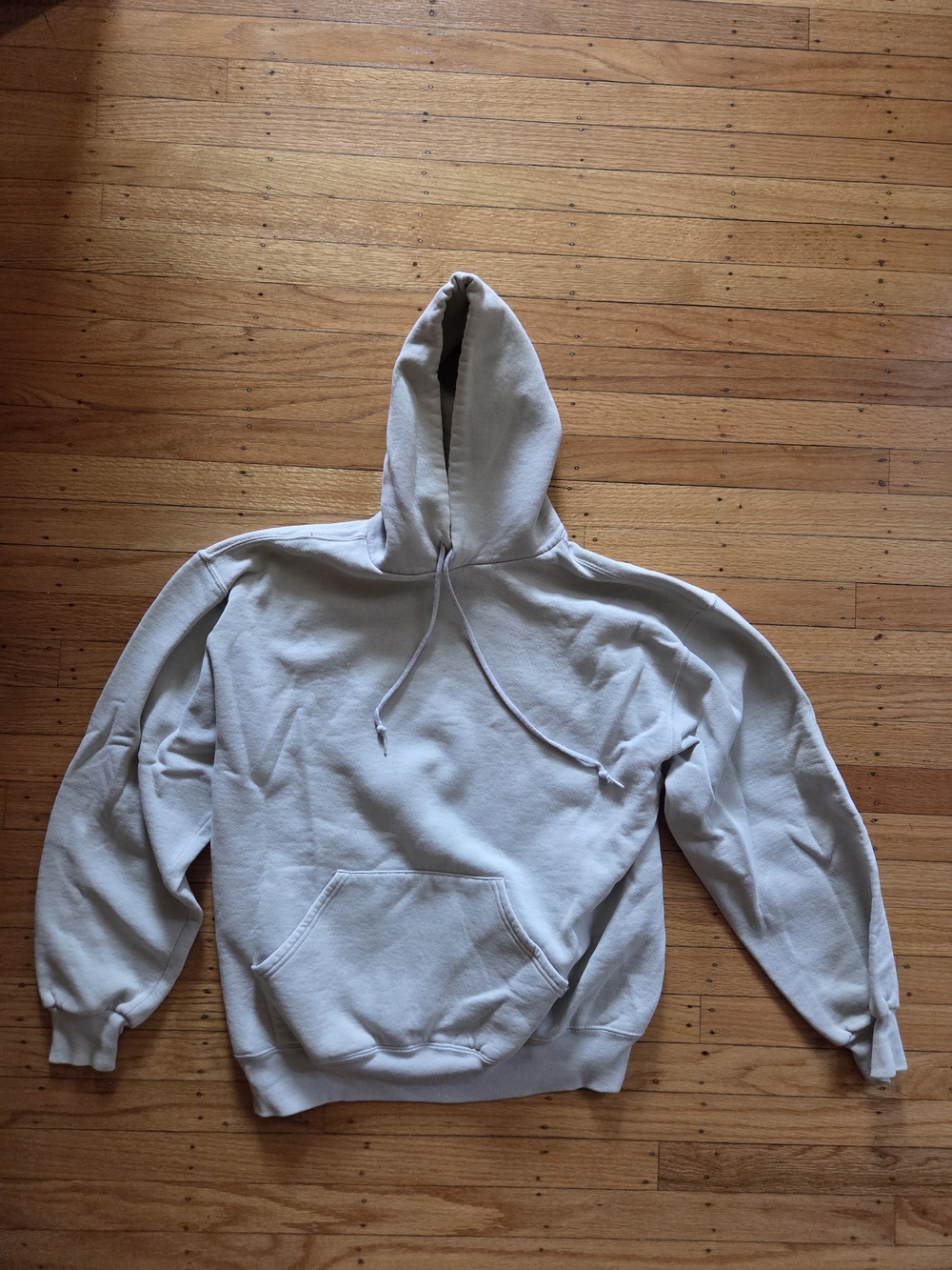 Men's Russell Hooded Pullover Sweatshirt - Light Taupe